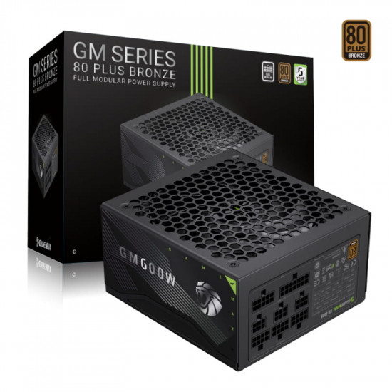 Блок живлення GameMax GM 600B Fully-modular New 600W Black