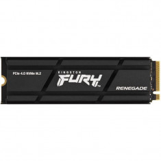 Накопичувач SSD 4TB Kingston Fury Renegade with Heatsink M.2 2280 PCIe 4.0 x4 NVMe 3D TLC (SFYRDK/4000G)