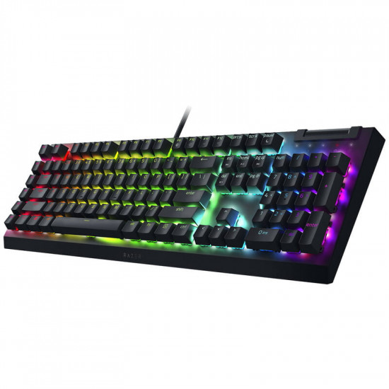 Клавіатура Razer BlackWidow V4 X Green Switch RU Black (RZ03-04700800-R3R1)