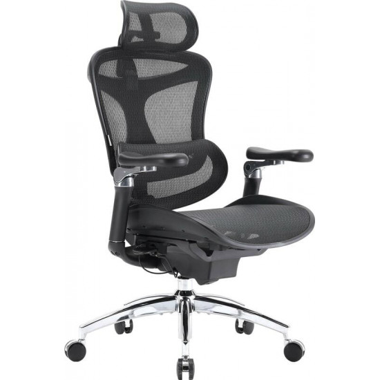 Крісло офісне Sihoo Doro C300 Pro Mesh Black (DORO-C300-PRO-M101)