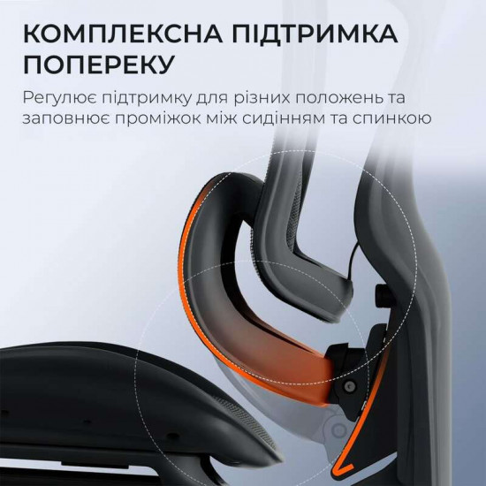 Крісло офісне Sihoo Doro C300 Pro Mesh Black (DORO-C300-PRO-M101)