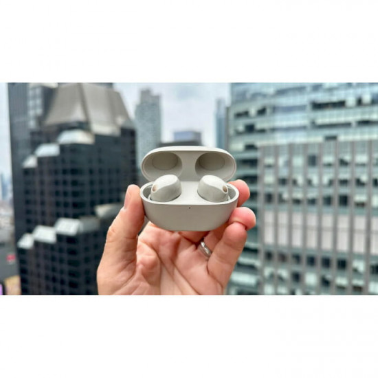 Bluetooth-гарнітура Sony WF-1000XM5 Platinum Silver (WF1000XM5S.CE7)