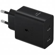 Мережевий зарядний пристрій Samsung Power Adapter Type-C Cable 50W Black (EP-T5020XBEGEU)