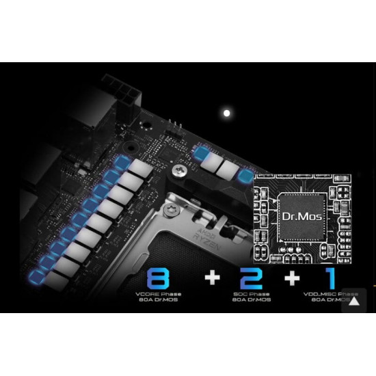 Материнська плата ASRock A620AI WiFi Socket AM5