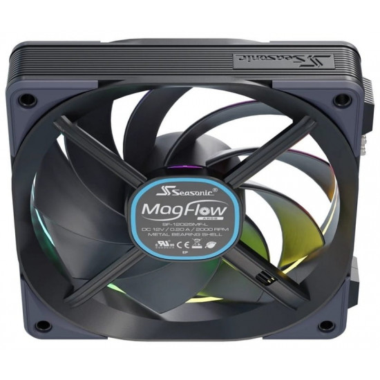 Вентилятор Seasonic MagFlow-ARGB-3 Black