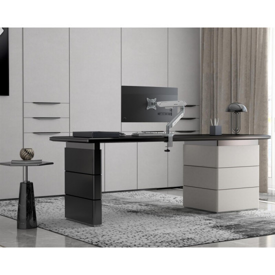 Кронштейн Anda Seat Stealth Pro II 17"-42" White/Gray (AD-W-A9-1S-FW) (VESA100х100)