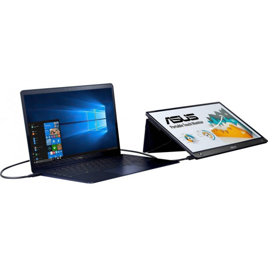 Монітор портативний Asus 15.6" ZenScreen Touch MB16AHT (90LM0890-B01170) IPS Black