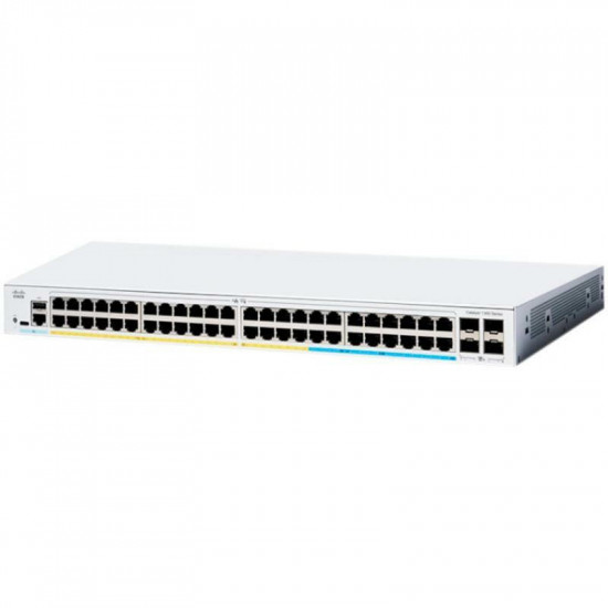 Комутатор Cisco Catalyst C1300-48T-4G (48хGE, 4xGE SFP, USB, управляемый)