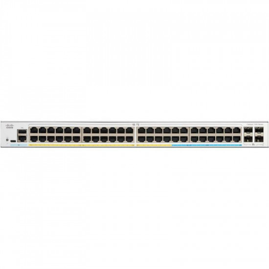 Комутатор Cisco Catalyst C1300-48T-4G (48хGE, 4xGE SFP, USB, управляемый)