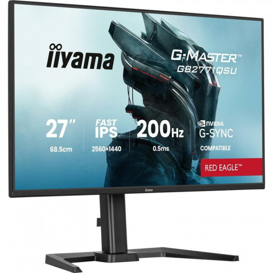 Монітор Iiyama 27" G-Master GB2771QSU-B1 IPS Black 200Hz