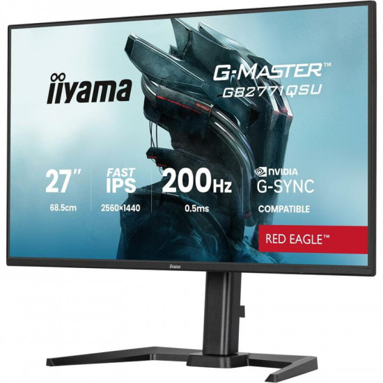 Монітор Iiyama 27" G-Master GB2771QSU-B1 IPS Black 200Hz