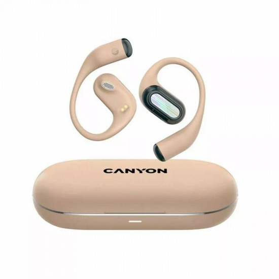 Bluetooth-гарнітура Canyon TWS-12 Headset On Flow Beige (CNS-TWS12BE)