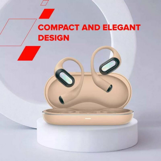 Bluetooth-гарнітура Canyon TWS-12 Headset On Flow Beige (CNS-TWS12BE)