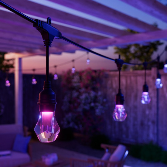 Гірлянда Nanoleaf Smart Multicolor Outdoor String Lights Expansion Pack, 15м (NF084E00-20SLO)