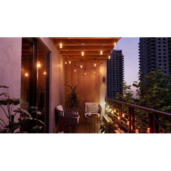 Гірлянда Nanoleaf Smart Multicolor Outdoor String Lights Expansion Pack, 15м (NF084E00-20SLO)