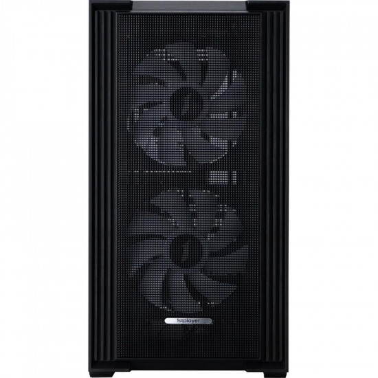 Корпус 1stPlayer AU6-BK-2FA7-14-2FA7R-1FA7 Black