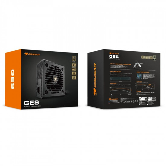 Блок живлення Cougar GES750, 80 Plus Gold, 750W