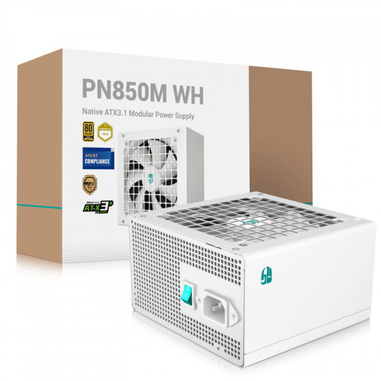 Блок живлення DeepCool GamerStorm PN850M 850W White (R-PN850M-FC0W-JGEU)