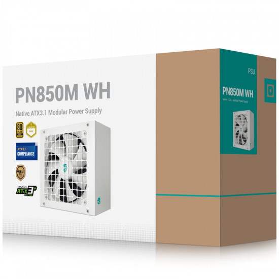 Блок живлення DeepCool GamerStorm PN850M 850W White (R-PN850M-FC0W-JGEU)