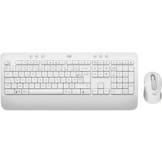 Комплект (клавіатура, миша) бездротовий Logitech MK650 Combo for Business White (920-011032)