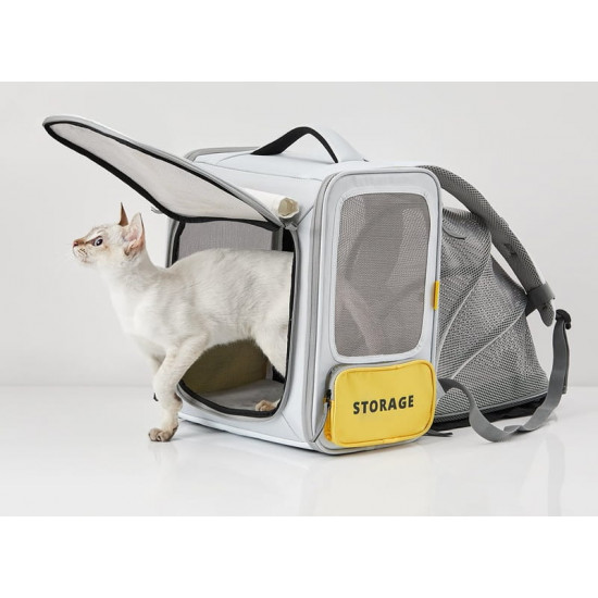 Рюкзак-переноска Petkit Breezy xZone Pet Carrier Grey (P7703)