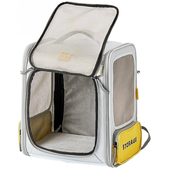 Рюкзак-переноска Petkit Breezy xZone Pet Carrier Grey (P7703)