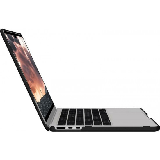 Чохол для ноутбука Urban Armor Gear Plyo для Macbook Air 2022 13" Ice/Black (134007114340)