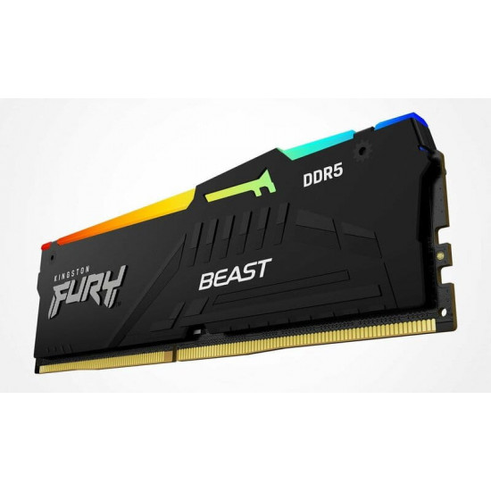 Модуль пам`ятi DDR5 16GB/6000 Kingston Fury Beast RGB Expo (KF560C36BBE2A-16)