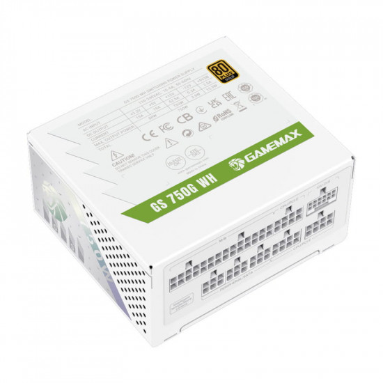Блок живлення GameMax GS 750G V25 White 750W