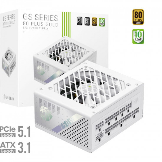 Блок живлення GameMax GS 750G V25 White 750W