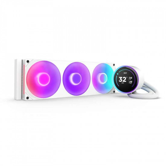 Система водяного охолодження NZXT Kraken Elite 360 RGB White (RL-KR36E-W2)