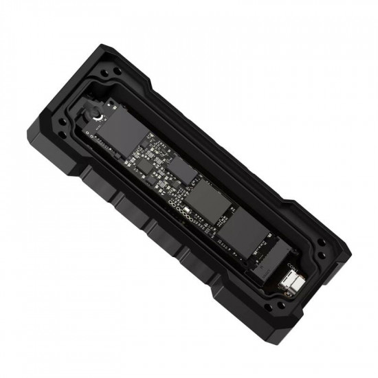 Зовнішня кишеня Asus TUF Gaming A2 PCIe NVMe M.2 2230/2242/2260/2280 USB Type-C 3.2 Black (90DD02X0-M09000)