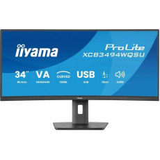 Монітор Iiyama 34" ProLite XCB3497WQSNP-B1 VA Black 120Hz Curved