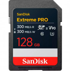 Карта пам`яті SDXC 128GB UHS-II/U3 Class 10 SanDisk Extreme Pro R300/W300MB/s (SDSDXDM-128G-GN4IN)