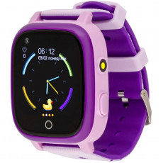 Дитячий смарт-годинник AmiGo GO005 4G WIFI Thermometer Purple