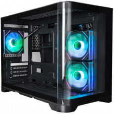 Корпус 1stPlayer UV6-BK-2FC7R-1FC7 Black без БЖ