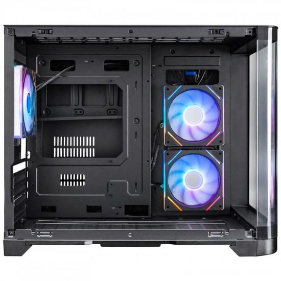 Корпус 1stPlayer UV6-BK-2FC7R-1FC7 Black без БЖ