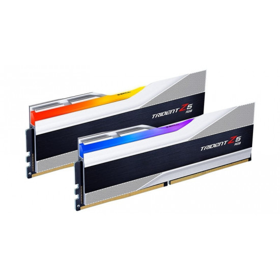 Модуль пам`ятi DDR5 2x16GB/6800 G.Skill Trident Z5 RGB Silver (F5-6800J3445G16GX2-TZ5RS)
