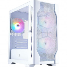 Корпус 1stPlayer D4-M-WH-2F1P-W-1F1-W White
