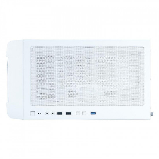 Корпус 1stPlayer D4-M-WH-2F1P-W-1F1-W White