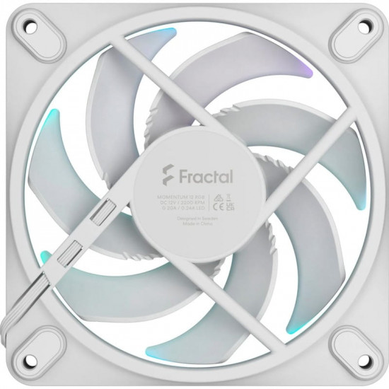Вентилятор Fractal Design Momentum 12 RGB White (FD-F-MR1-1202)