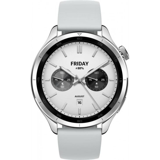 Смарт-годинник Xiaomi Watch S4 Silver (BHR9197GL)