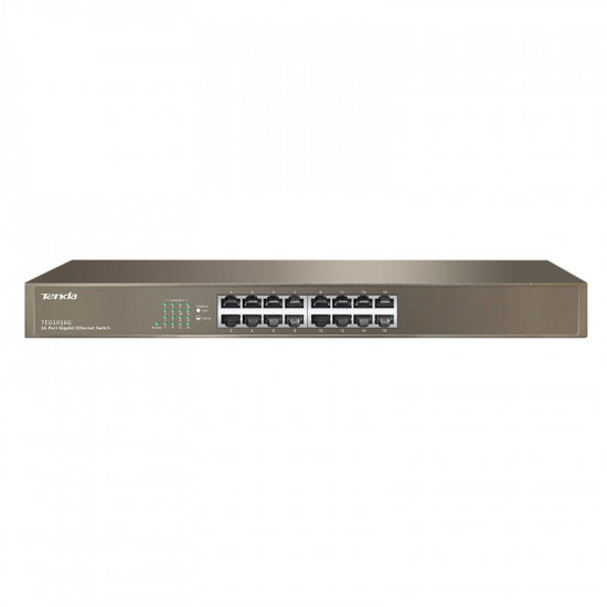 Комутатор Tenda TEG1016G 16port 10/100/1000/BaseT rackmount