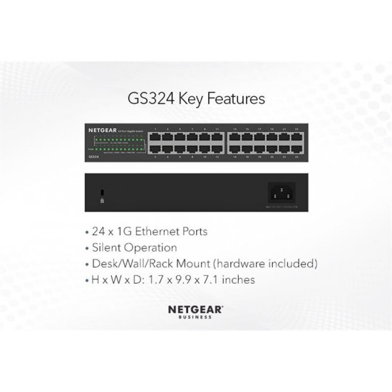 Комутатор Netgear GS324-200EUS