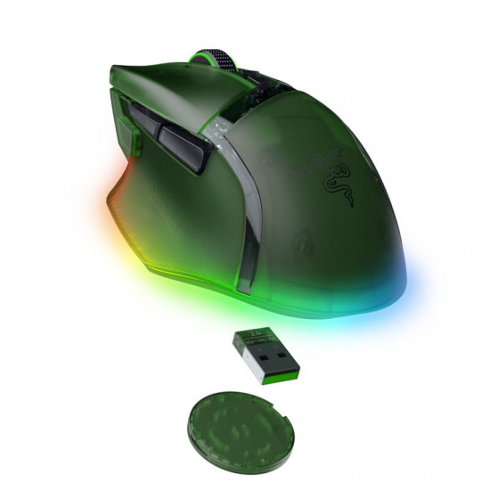 Миша бездротова Razer Basilisk V3 Pro 35K Phantom Green (RZ01-05240300-R3G1)