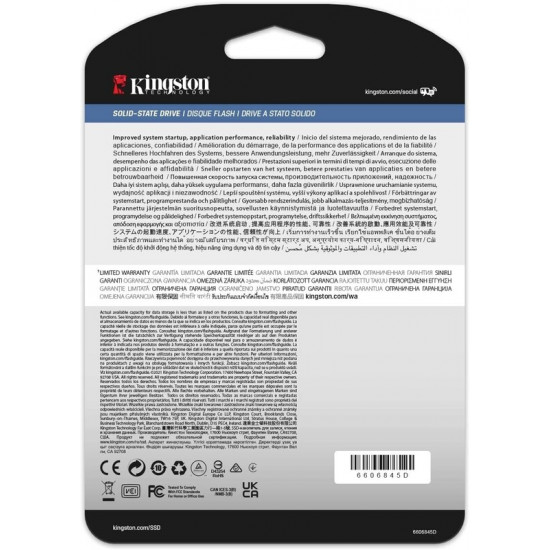 Накопичувач SSD  1.9TB Kingston SSD DC600M 2.5" SATAIII 3D TLC (SEDC600M/1920G)