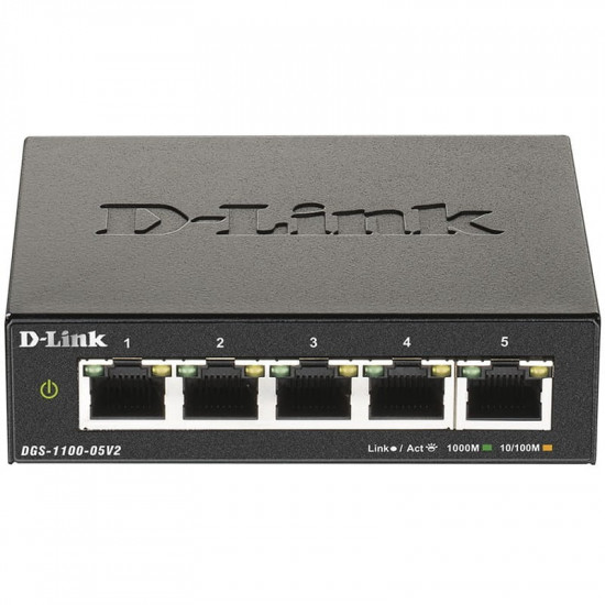 Комутатор D-Link DGS-1100-05V2