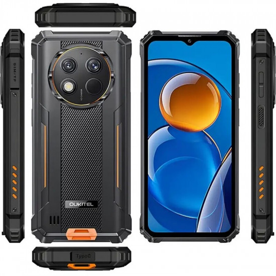 Смартфон Oukitel G1s 4/128GB Orange (6941749843678)