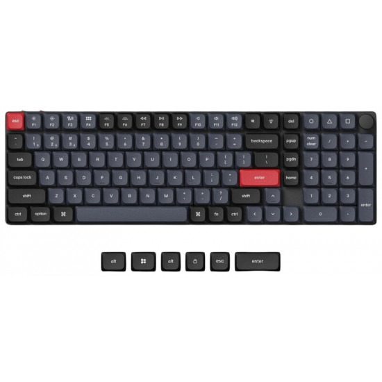 Клавіатура бездротова Keychron K17 PRO 100Key (K17P-A1-UA)