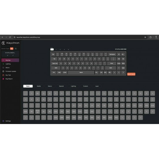 Клавіатура бездротова Keychron K17 PRO 100Key (K17P-A1-UA)